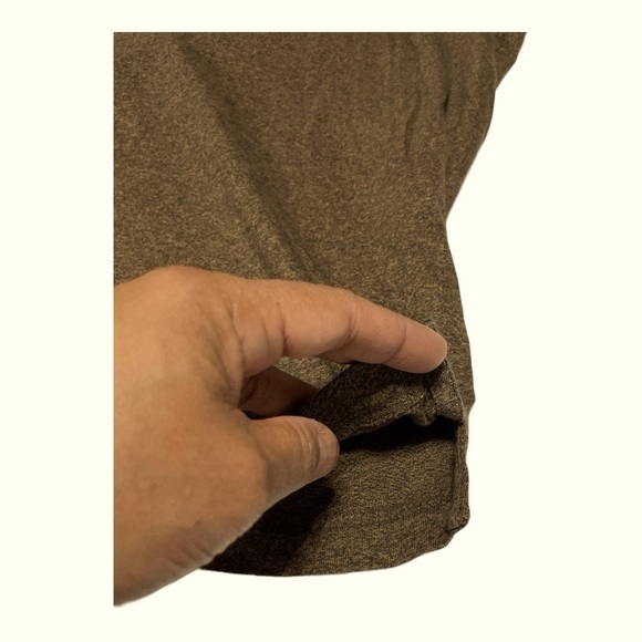 Tasso Elba Polo Shirt Men's Extra Large Brown Long Sleeve Knit - Picture 4 of 10